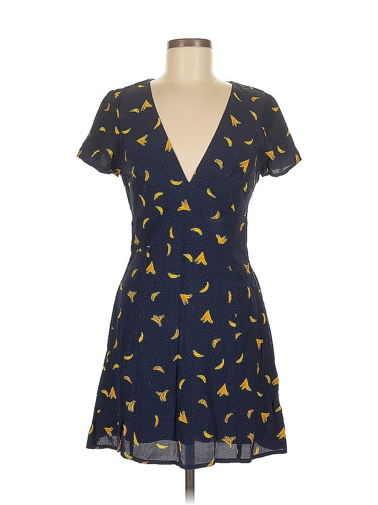 Pre-owned Trafaluc By Zara Short Sleeve T-shirt In Blue