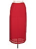 Assorted Brands 100% Polyester Solid Red Formal Skirt Size 14 - photo 1