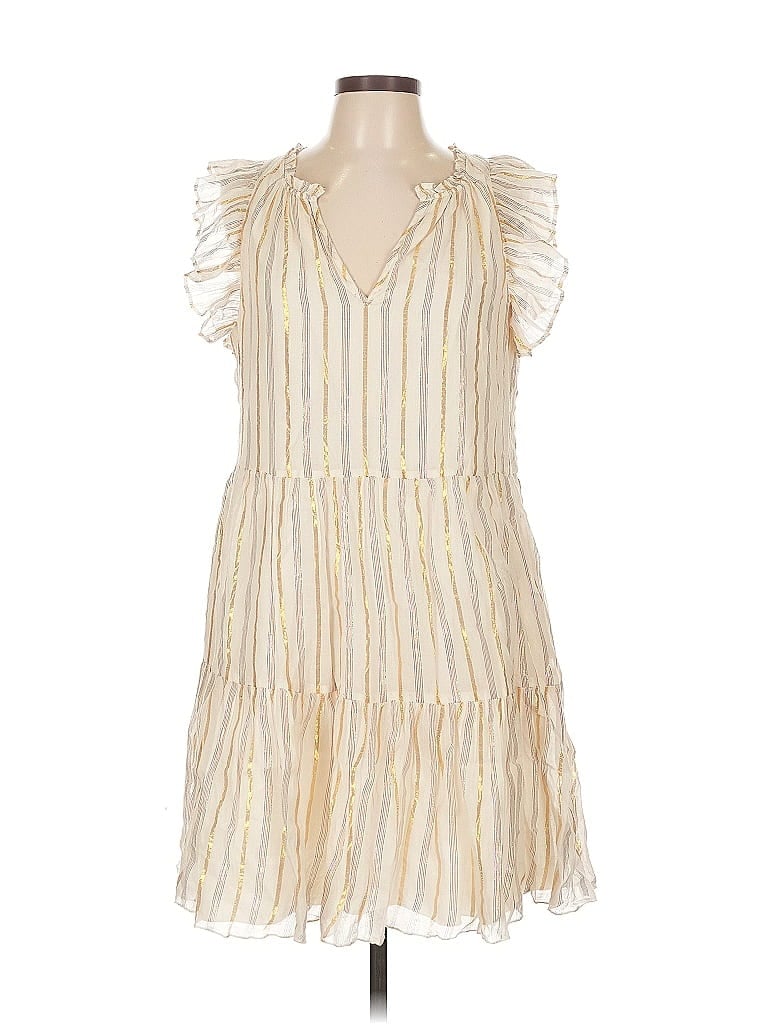 Pre-owned A Loves A Casual Dress In White