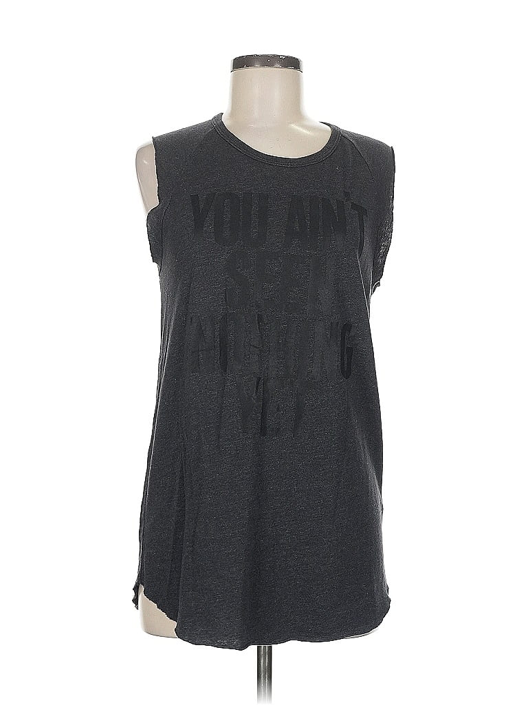 Click to view more detailed imagery on our partner's website Pre-owned Junk Food Sleeveless T-shirt In Gray