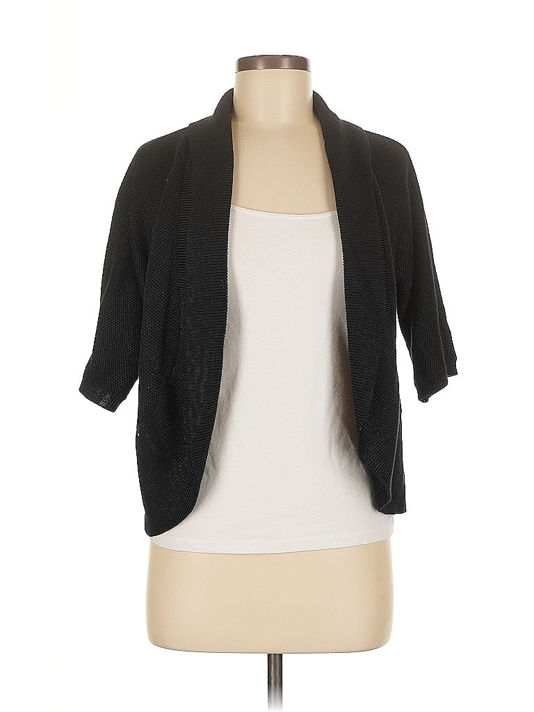 Pre-owned Polo Ralph Lauren Cardigan Sweater In Black