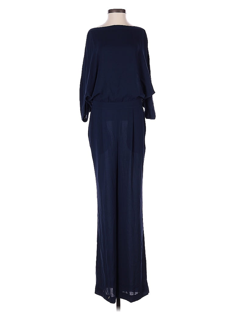 Pre-owned Diane Von Furstenberg Jumpsuit In Blue