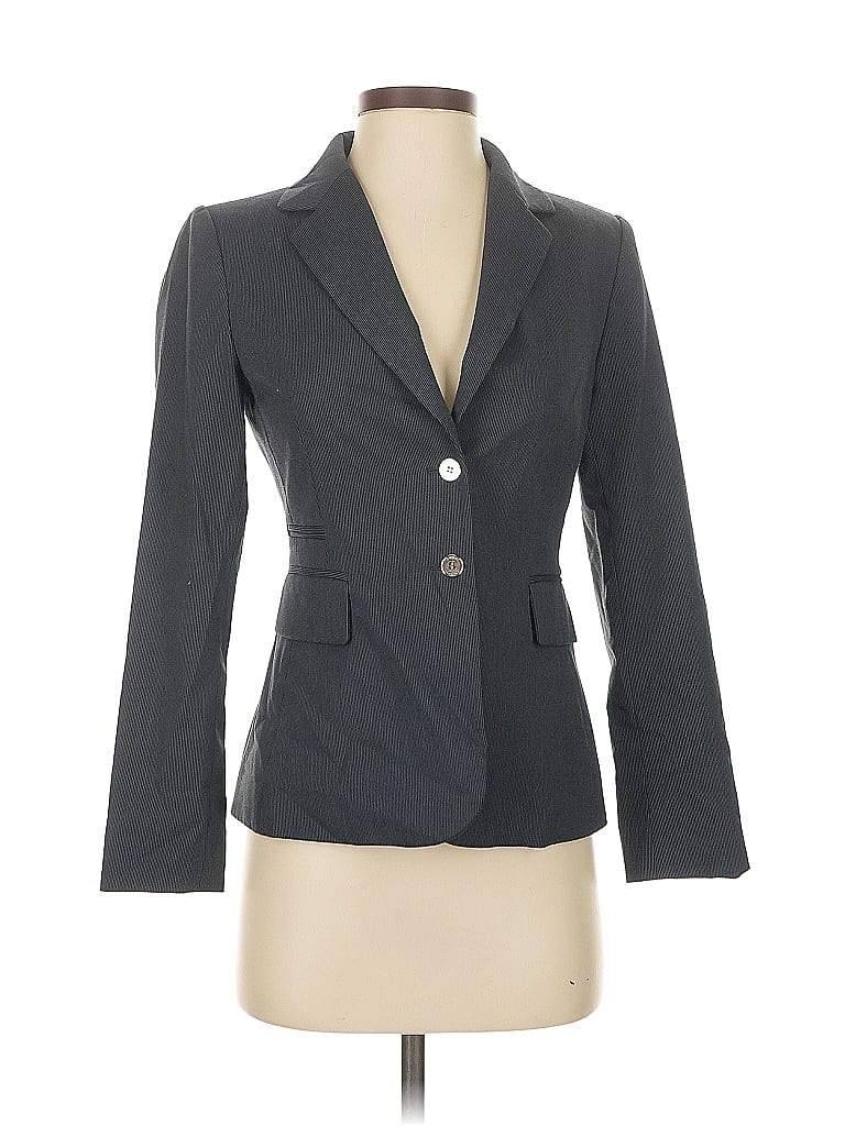 Pre-owned Tahari By Asl Blazer Jacket In Gray