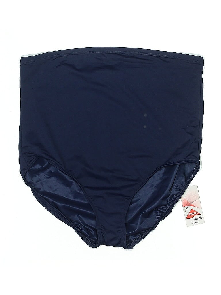 Pre-owned Lands' End Swimsuit Bottoms In Blue