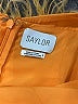Saylor Solid Orange Jumpsuit Size S - photo 3