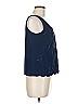R&M Richards 100% Polyester Blue Tank Top Size 8 - photo 4