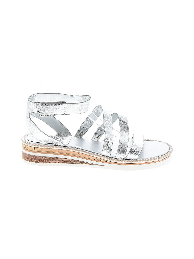 Pre-owned Vince Camuto Wedges In Silver