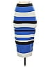 Bebe Stripes Blue Casual Skirt Size XXS - photo 1