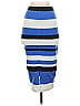 Bebe Stripes Blue Casual Skirt Size XXS - photo 2