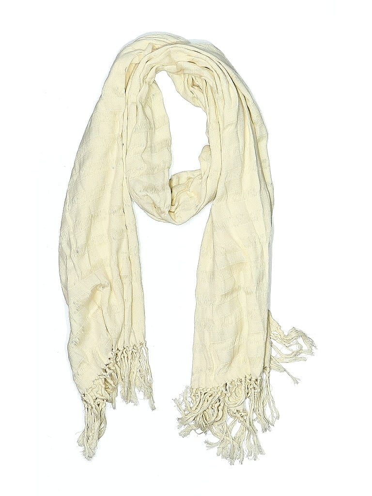 Pre-owned Unbranded Scarf In White