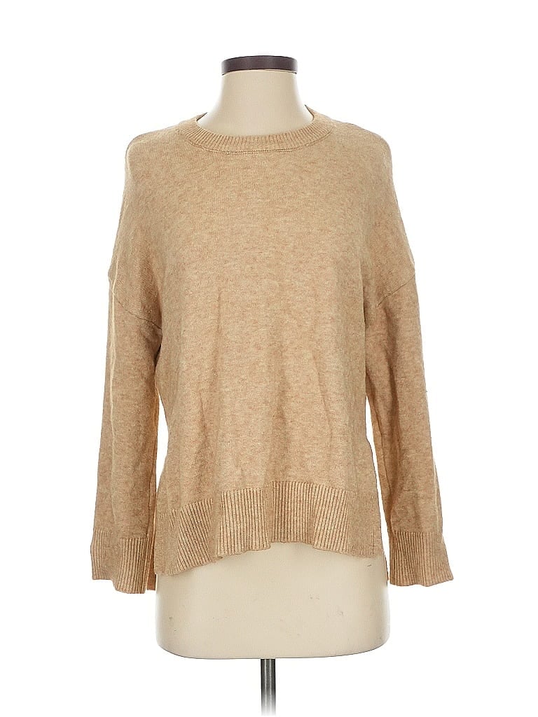 Pre-owned T Tahari Pullover Sweater In Brown