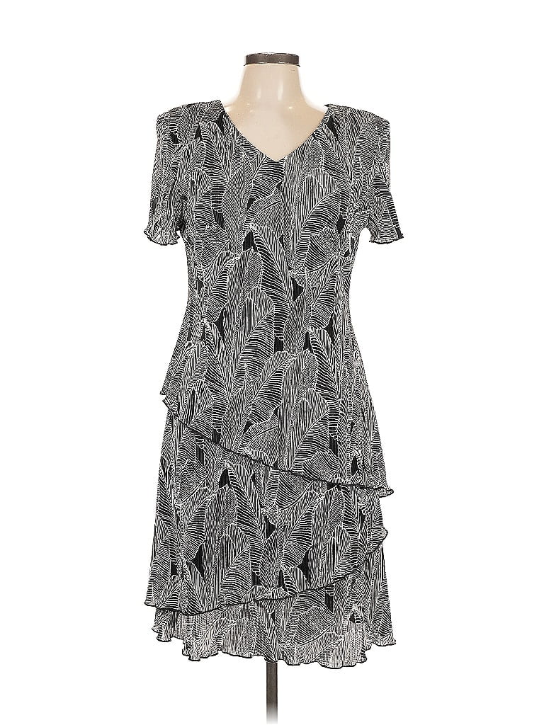 Pre-owned Connected Apparel Cocktail Dress In Gray