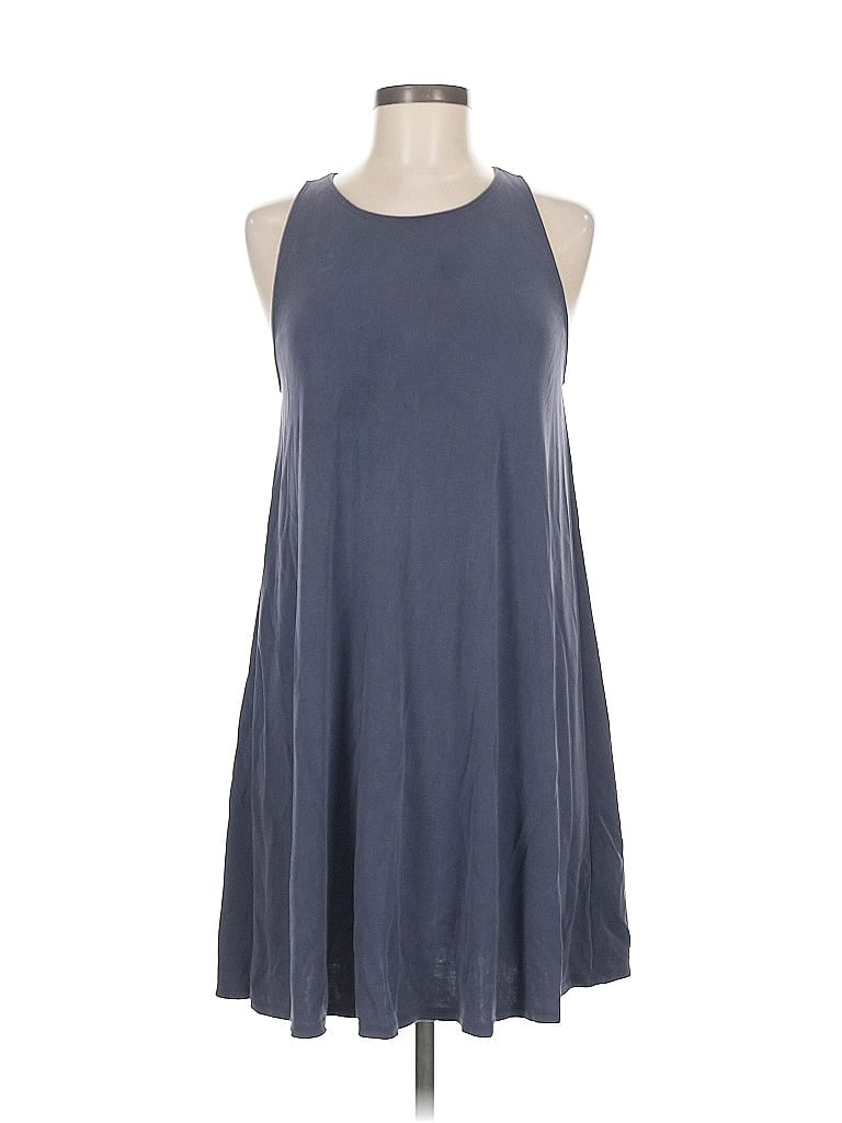Pre-owned Abercrombie & Fitch Casual Dress In Gray