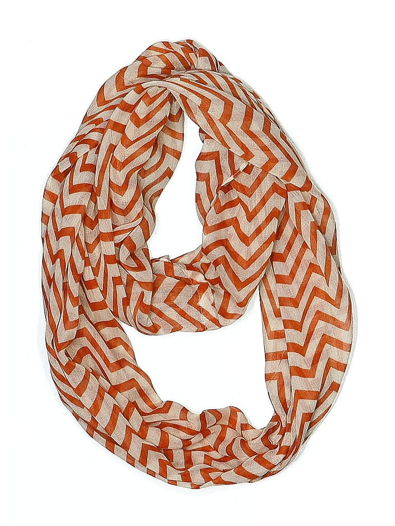 Pre-owned Unbranded Scarf In Orange