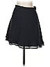 A.L.C. 100% Silk Solid Black Silk Skirt Size 4 - photo 1