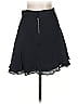 A.L.C. 100% Silk Solid Black Silk Skirt Size 4 - photo 2