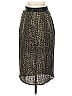 Joie 100% Polyester Metallic Silver Formal Skirt Size 2 - photo 1