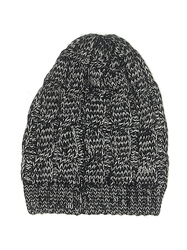 Pre-owned Assorted Brands Beanie Hat In Black