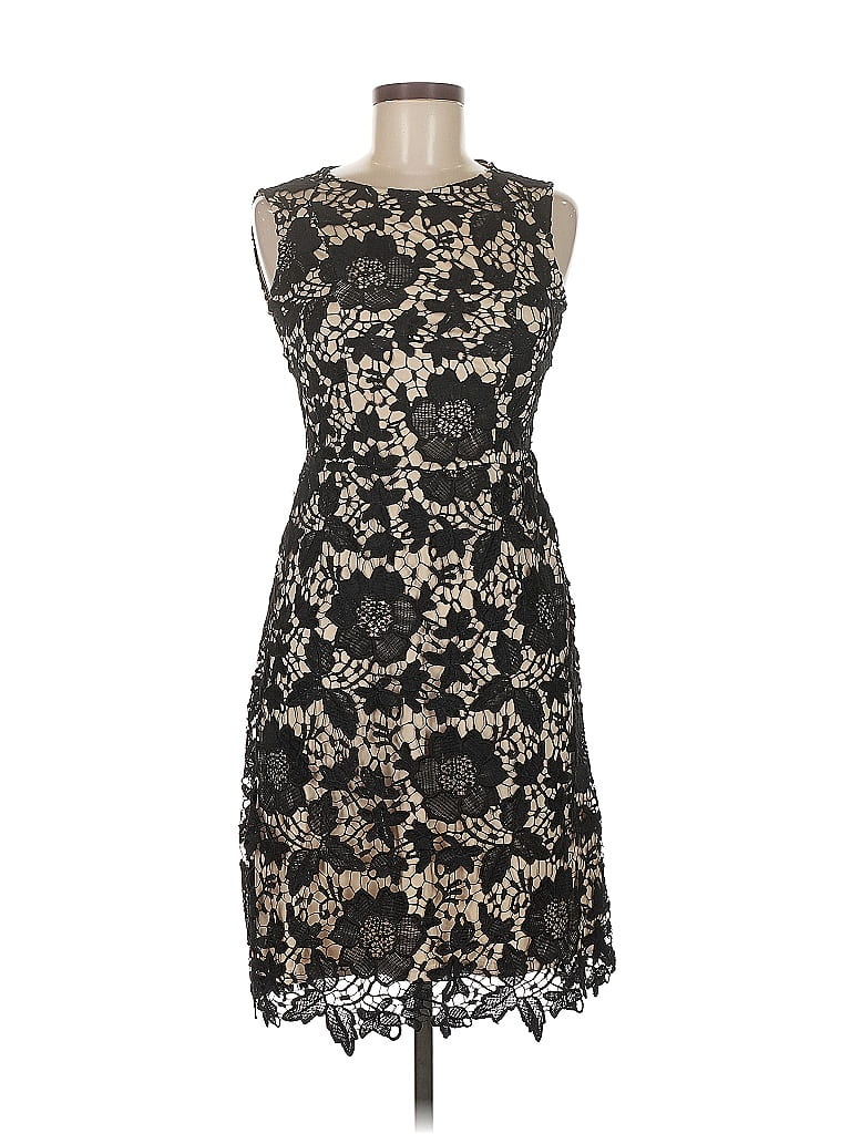 Pre-owned Ryan Michelle Cocktail Dress In Black