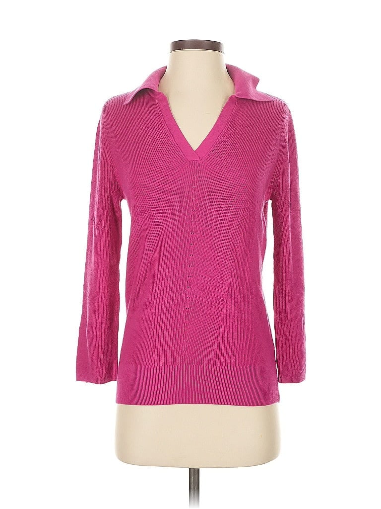 Pre-owned Talbots Pullover Sweater In Pink