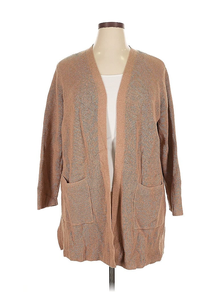 Pre-owned Old Navy Cardigan Sweater In Brown