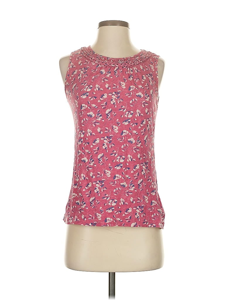 Pre-owned Chaps Sleeveless Blouse In Pink