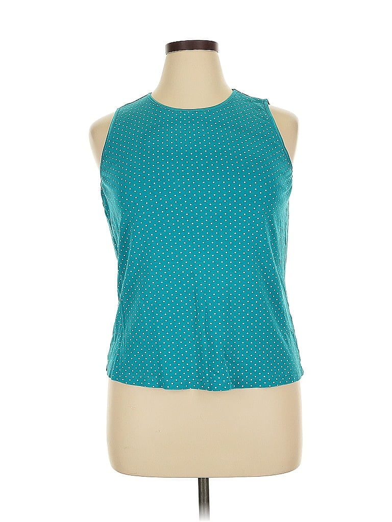 Pre-owned Cj Banks Sleeveless T-shirt In Blue