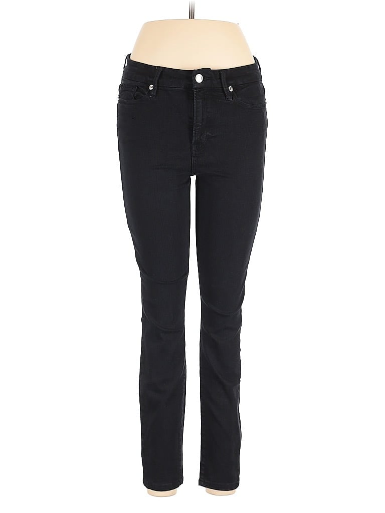 Pre-owned Good American Jeans In Black