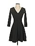 Club Monaco Solid Black Cocktail Dress Size 0 - photo 1
