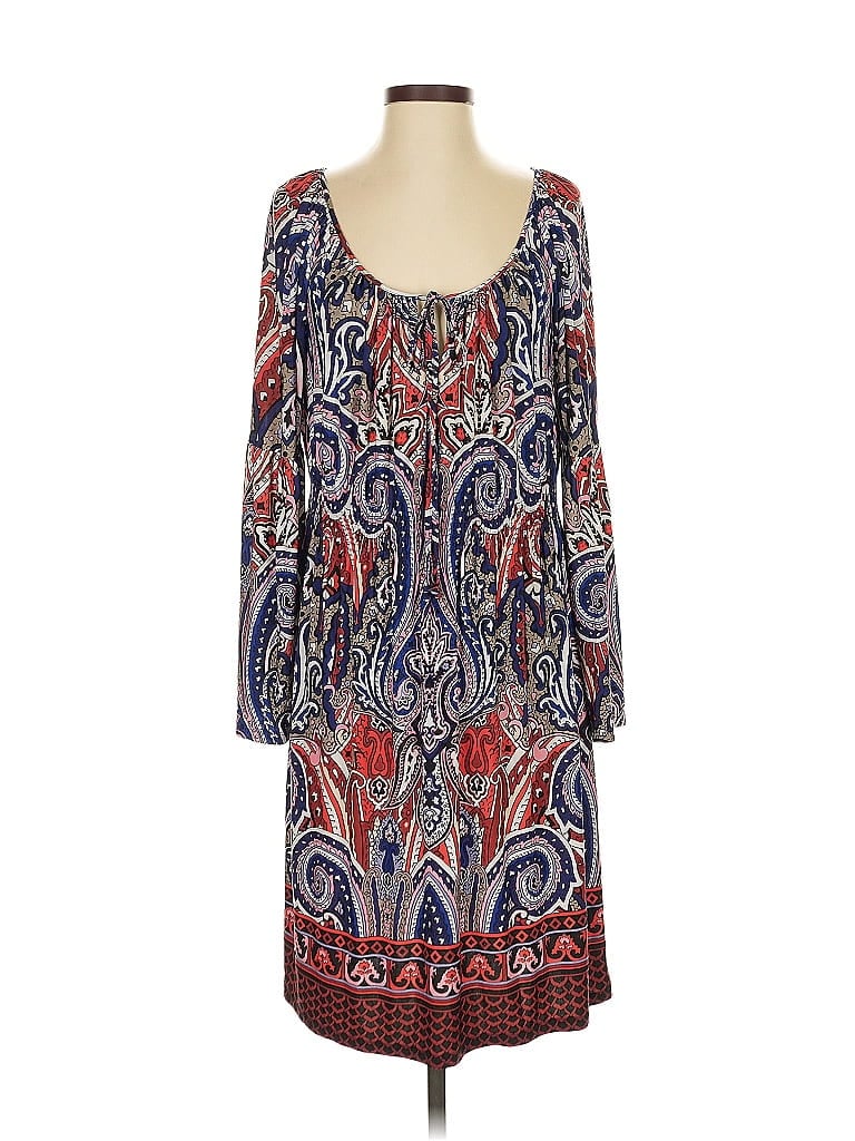 INC INTERNATIONAL CONCEPTS Pre-owned Casual Dress In Blue