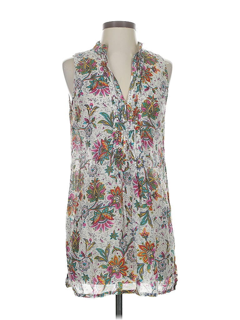 CABI Pre-owned Sleeveless Blouse In White