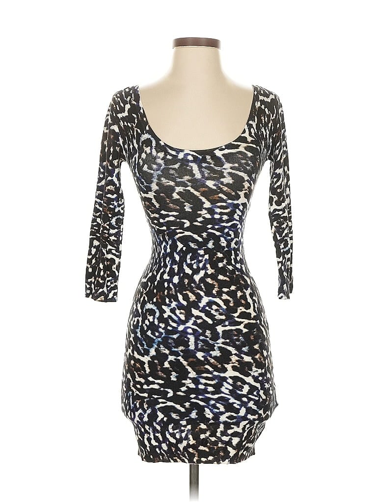 Pre-owned Guess Cocktail Dress In Blue