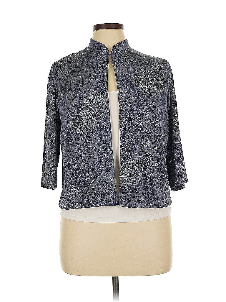 Pre-owned Alex Evenings Jacket In Gray