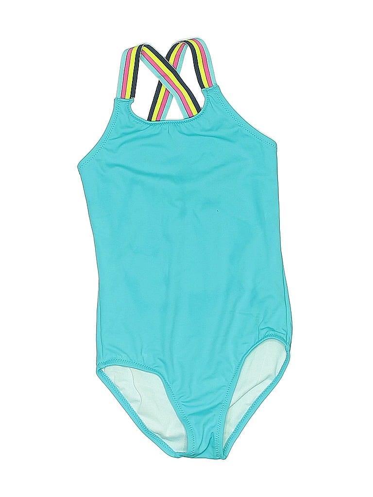 Pre-owned Kamik Kids' One Piece Swimsuit In Blue
