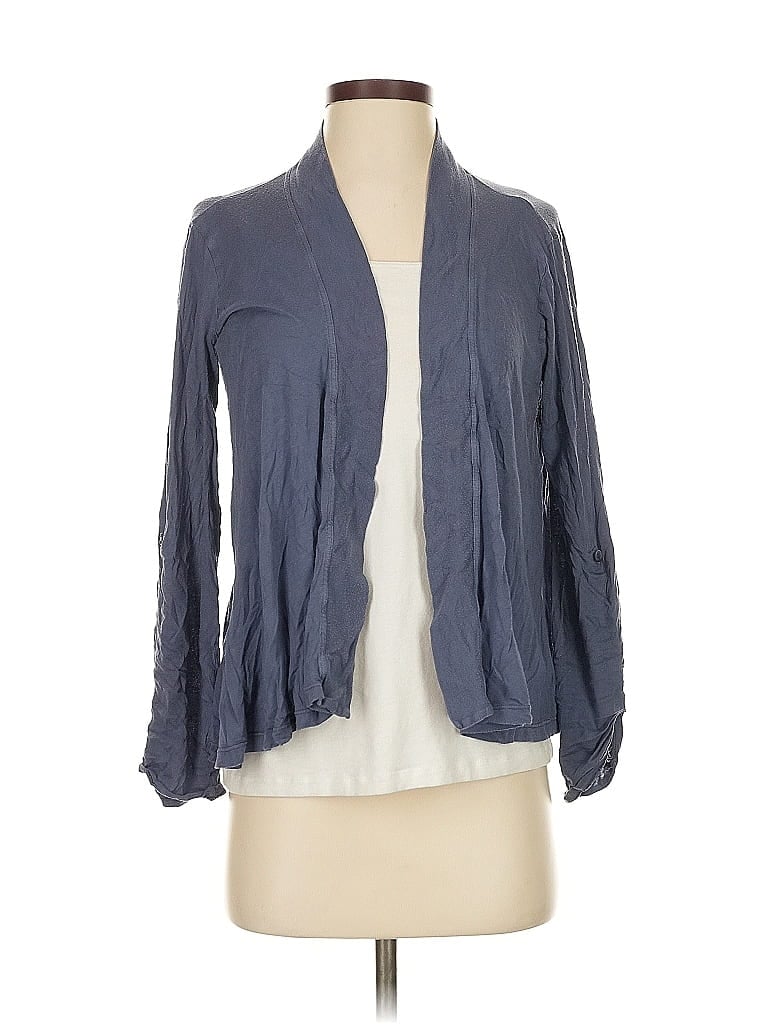 Pre-owned Splendid Cardigan Sweater In Blue