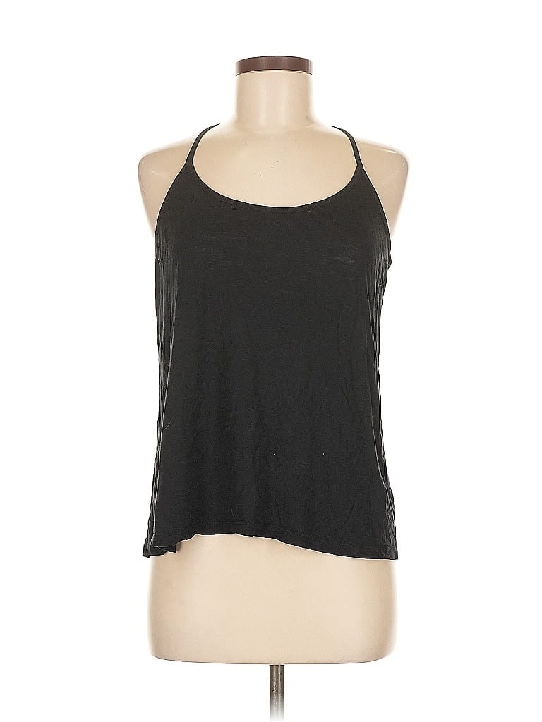 Pre-owned H&m Tank Top Black Halter Neckline Tops