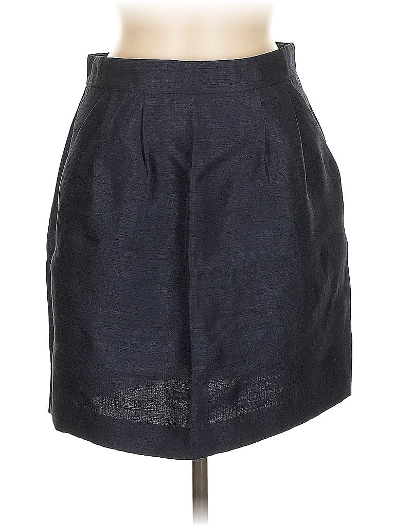 Pre-owned H&m Formal Skirt In Gray