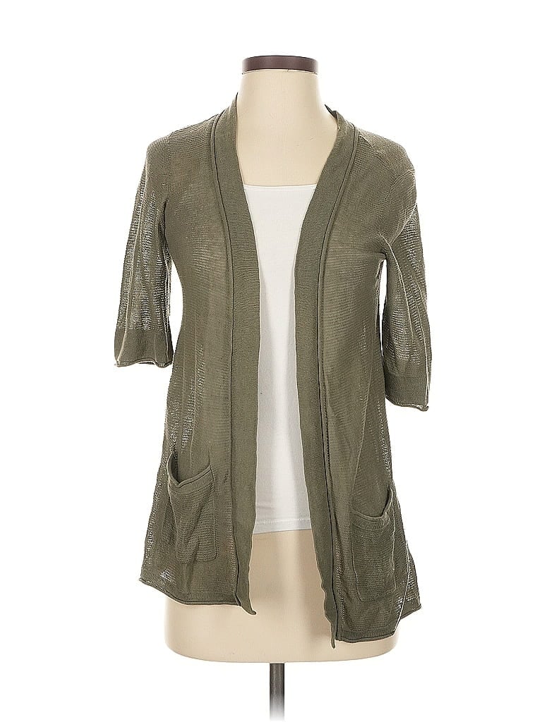 Pre-owned Tommy Bahama Cardigan Sweater In Green