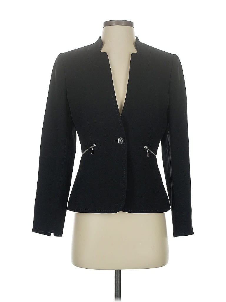 Pre-owned Tahari By Asl Blazer Jacket In Black