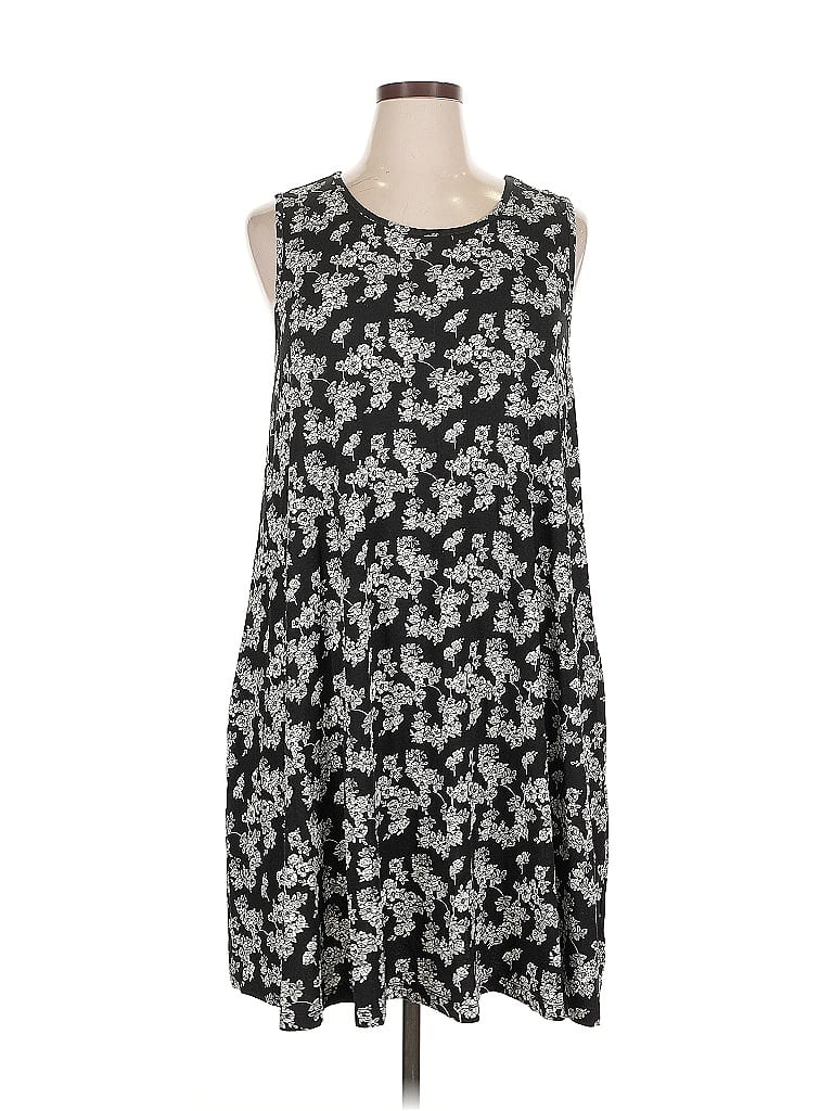 Pre-owned Cynthia Rowley Tjx Casual Dress In Black