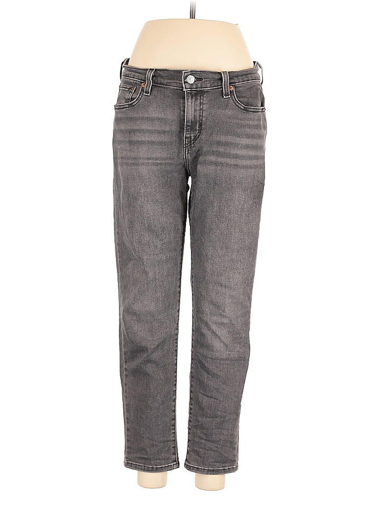 Pre-owned Levi's Jeans In Gray