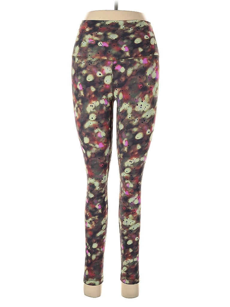 Pre-owned Lululemon Athletica Active Pants In Brown