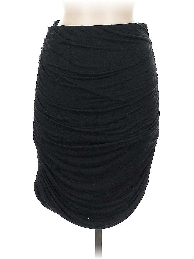 Pre-owned Max Studio Casual Skirt In Black