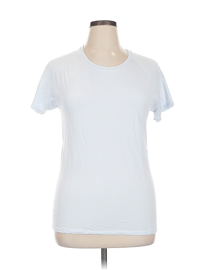 Pre-owned Calia Short Sleeve T-shirt In White