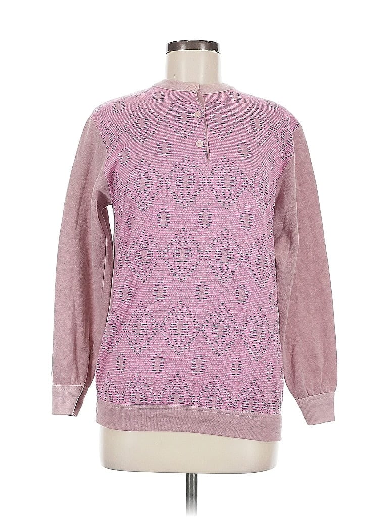 Pre-owned Assorted Brands Pullover Sweater In Pink