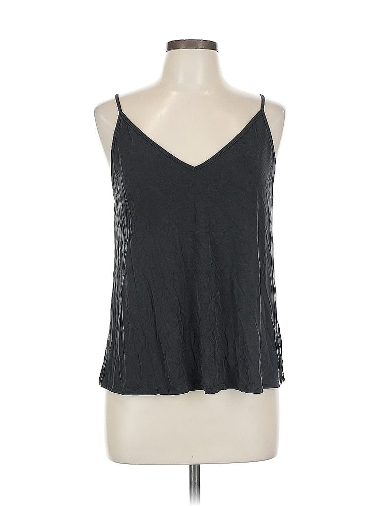 Pre-owned Bp. Tank Top Gray Halter Neckline Tops