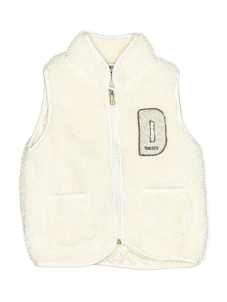 Click to view more detailed imagery on our partner's website Pre-owned Dkny Kids' Vest In White