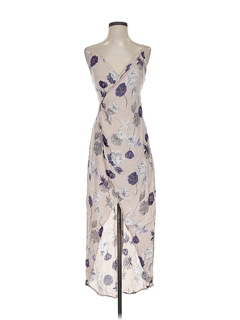 Pre-owned Astr Cocktail Dress In Silver