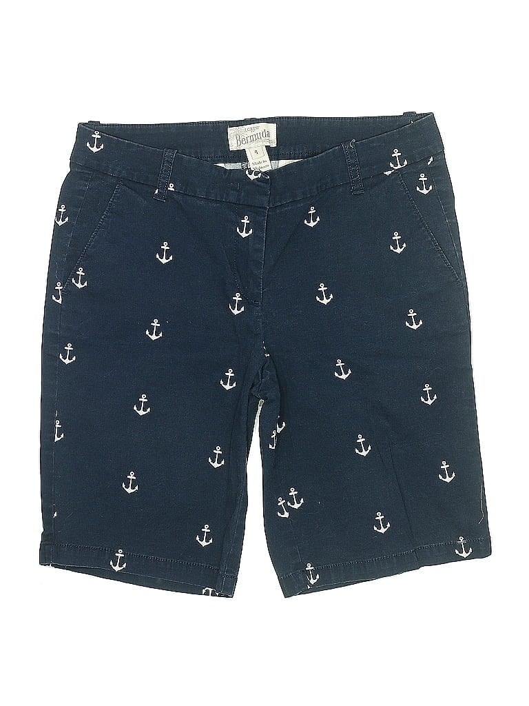 Pre-owned J.crew Factory Store Shorts In Blue