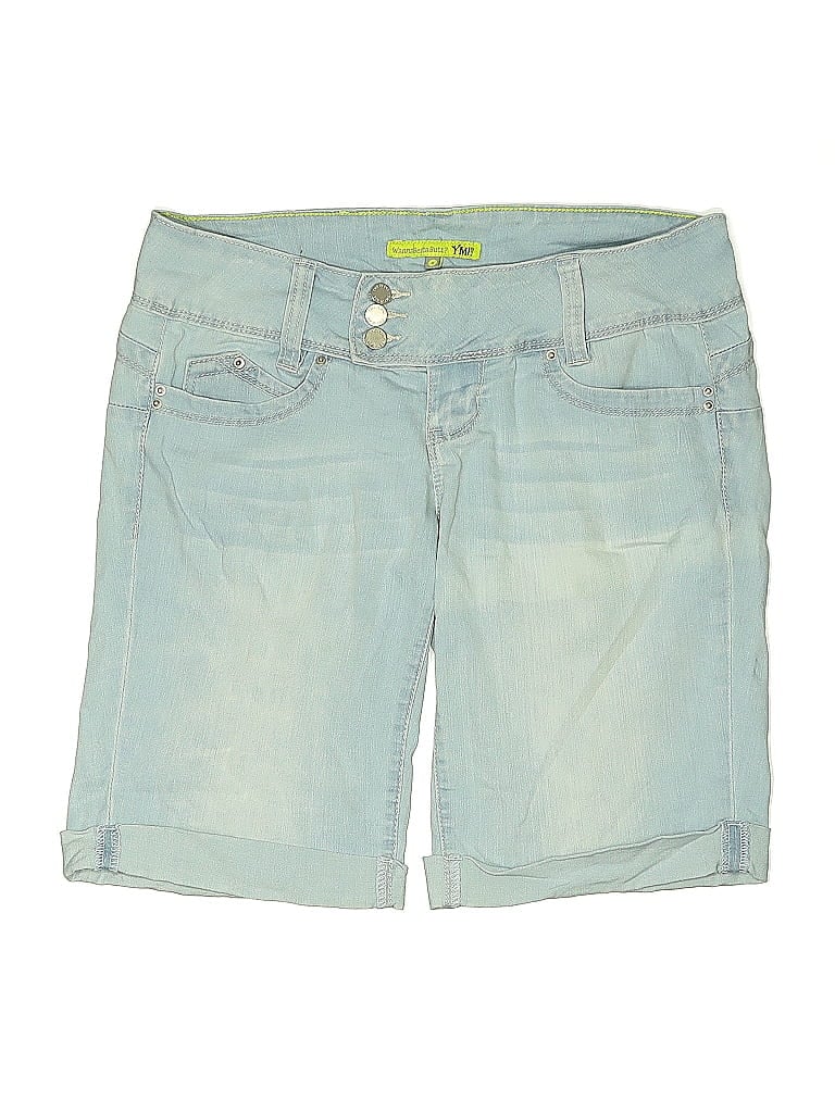 Click to view more detailed imagery on our partner's website Pre-owned Ymi Denim Shorts In Blue